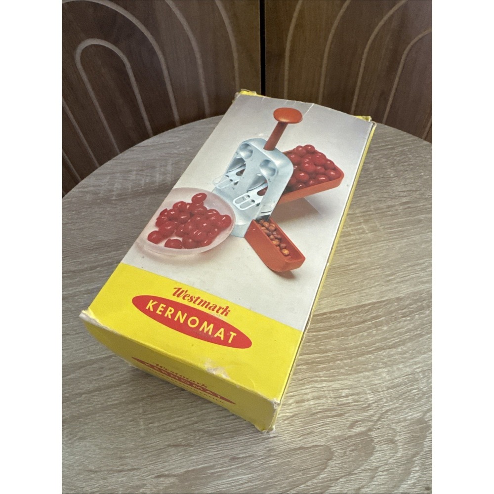 VTG Westmark Kernomat Double Cherry Pitter Seed Remover In Box Germany